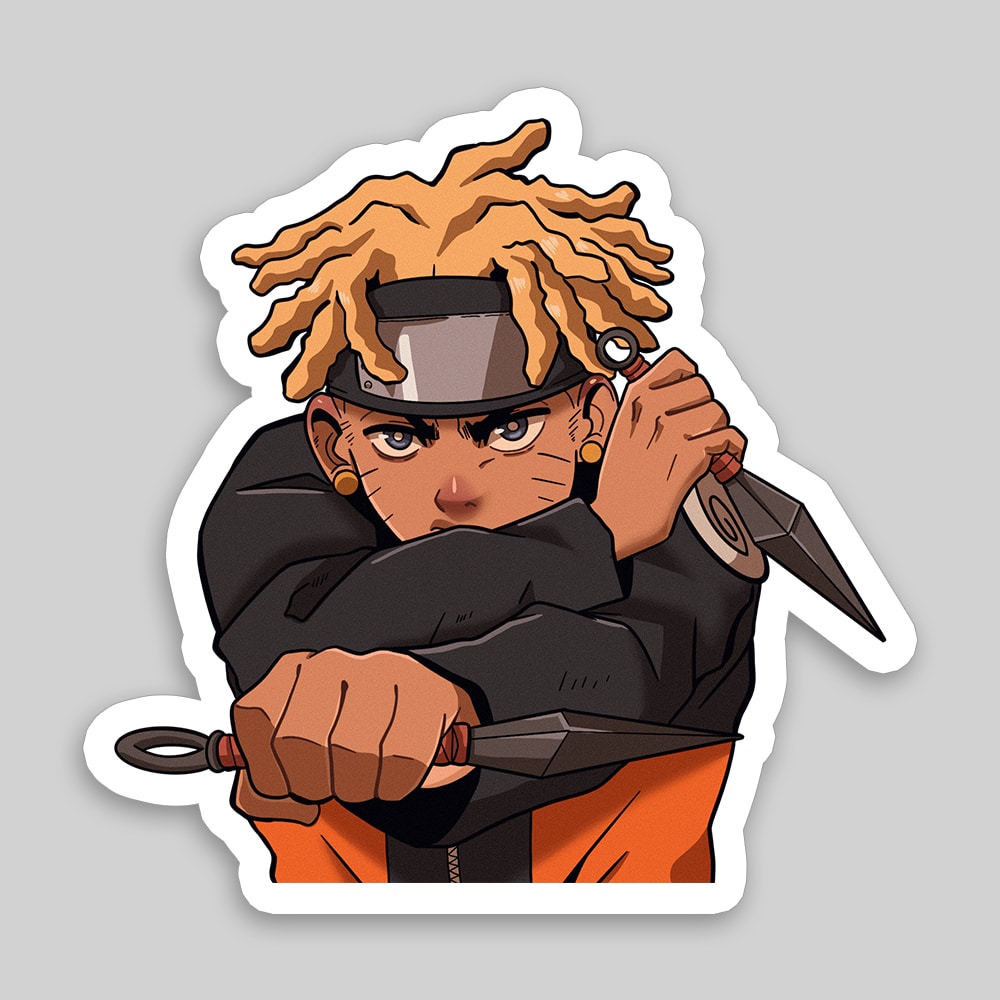 Naruto Sticker - F.U.N.K - For Urban Nerd Kulture