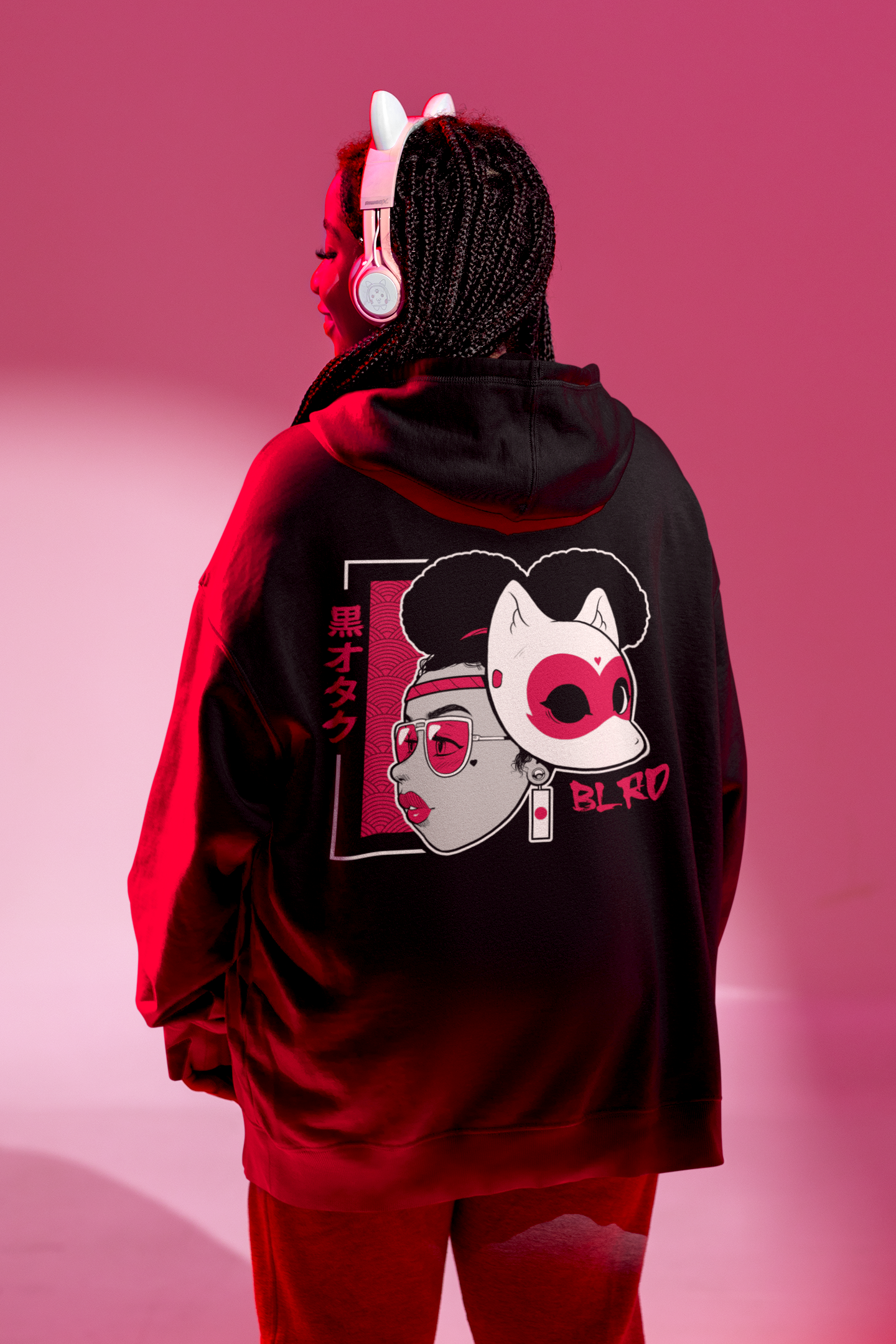 BLRD Girl Kitsune Hoodie