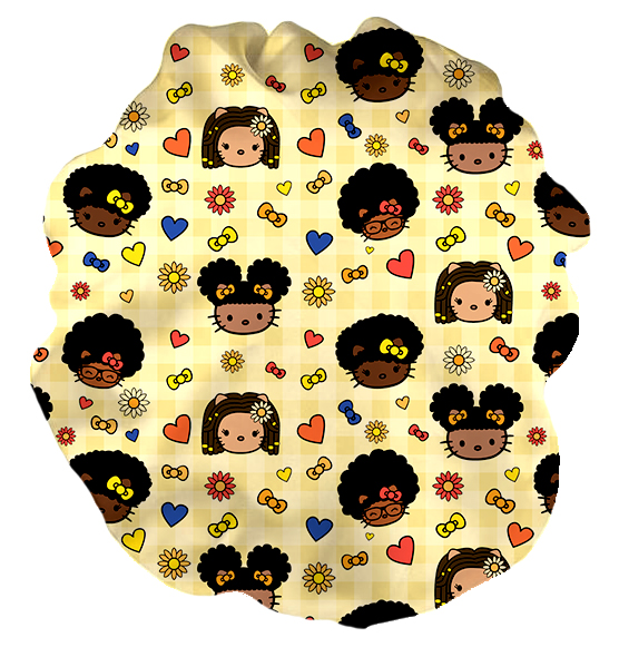 Afro Kitty Bonnet