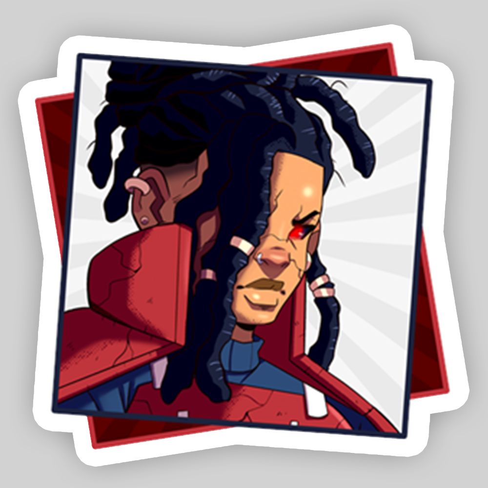 Ghost of the Uchiha Sticker