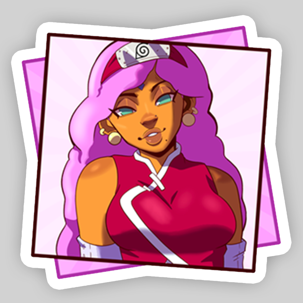 Strongest Kunoichi Sticker