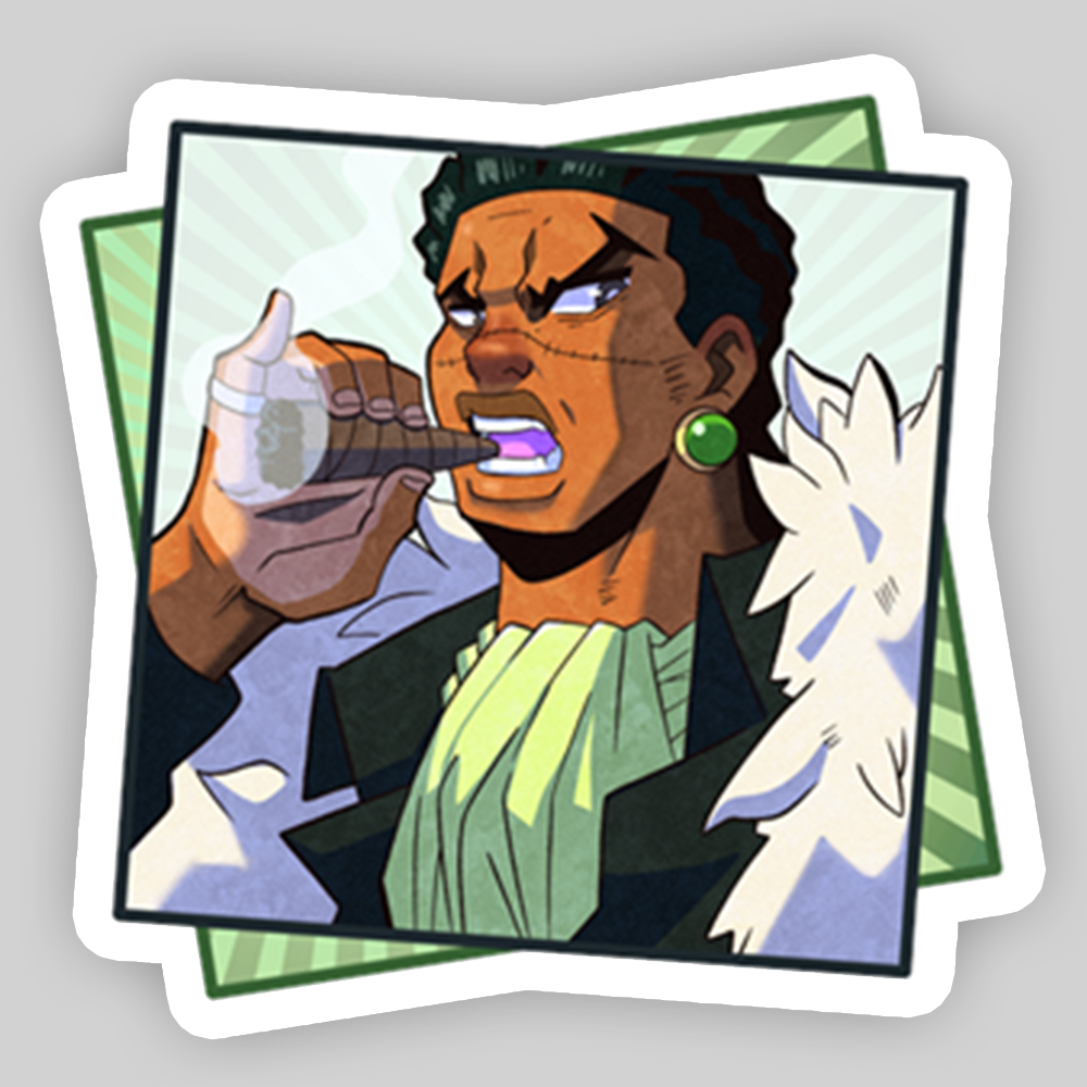 Desert King Sticker