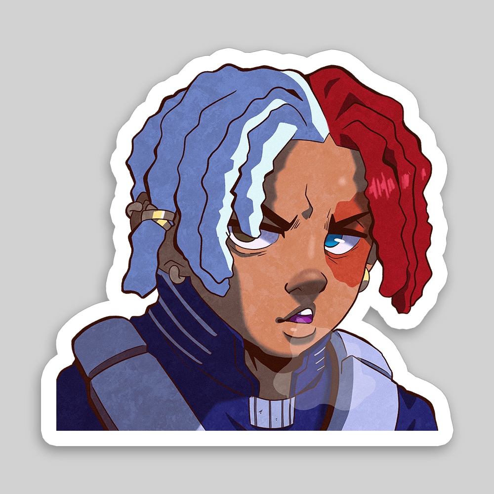 Todoroki Sticker