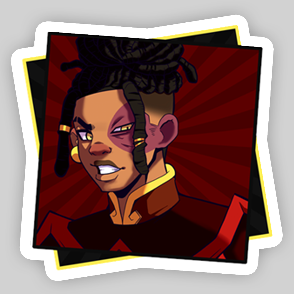 Fire Prince Sticker