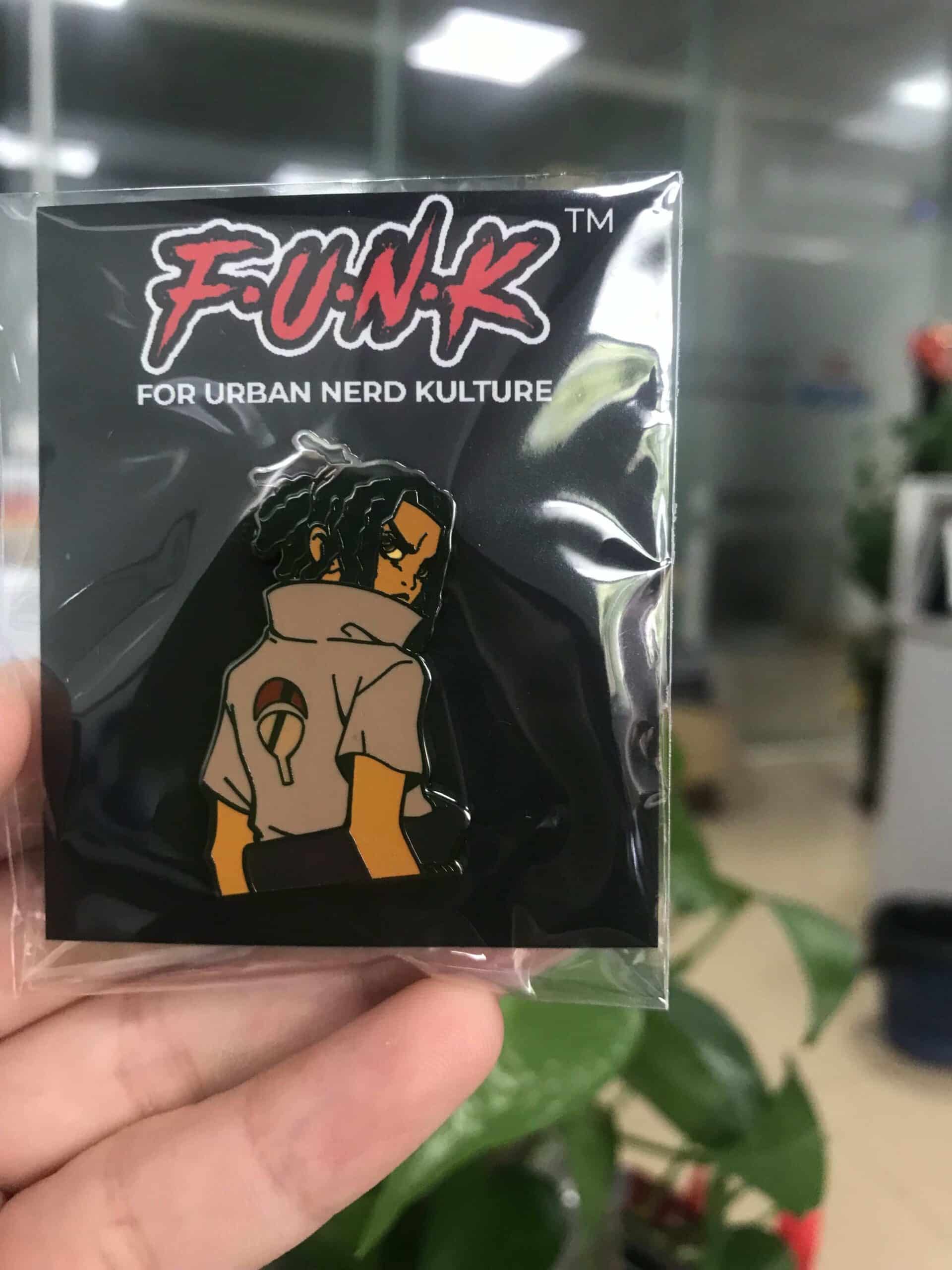 Lost Black Flame Enamel Pin